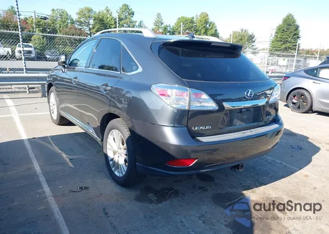 2010 Lexus Rx 450H from USA, damaged, VIN JTJBC1BA0A2019517